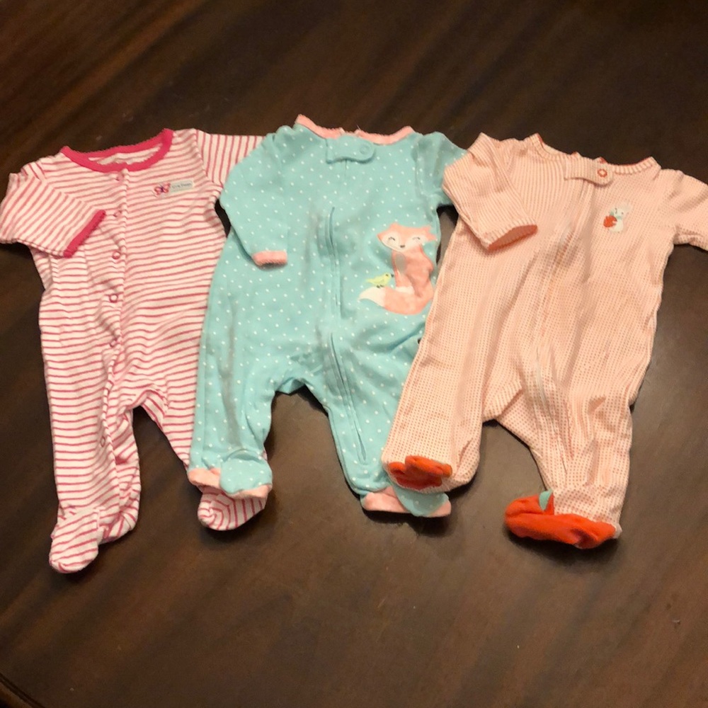 Carter’s Pajama onesies
